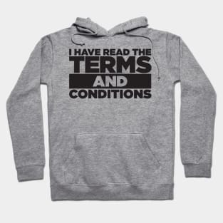 Terms And Conditions Hoodie